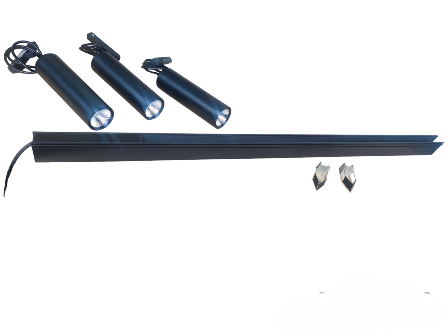 Magnetic Track Light 1 Meter 50mm with 3pcs 6W LED Pendant Track Light 220V Warm White 3000K ( ILLUMIQ TERRA)