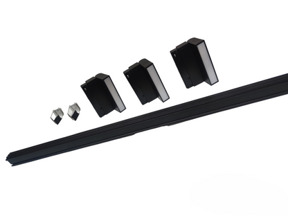 ILLUMIQ TERRA Magnetic Track Light 1 Meter 26mm with 3pcs 6W LED Foldable Flood Daylight 6500K 220V