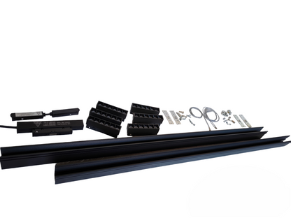 ILLUMIQ TERRA Magnetic Track Light 2 Meters 50mm with 6 pcs 6W Grille Track Light Daylight 6500K and Power Supply 100W 220V