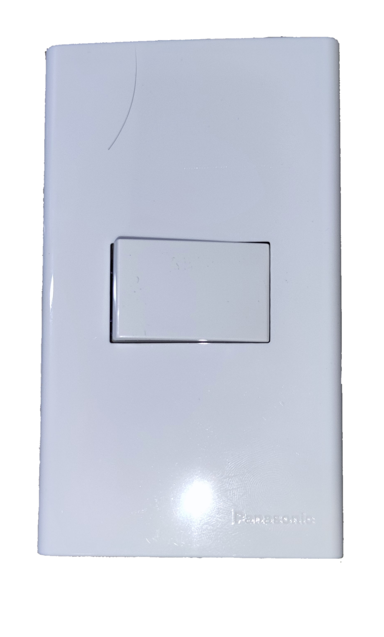 Panasonic 1 Gang 3 Way Switch Device with Plate, 1 Gang 3 Way Switch Wide Series with Plate 16A 250V WEG5002K-5 / WEG6801W-1