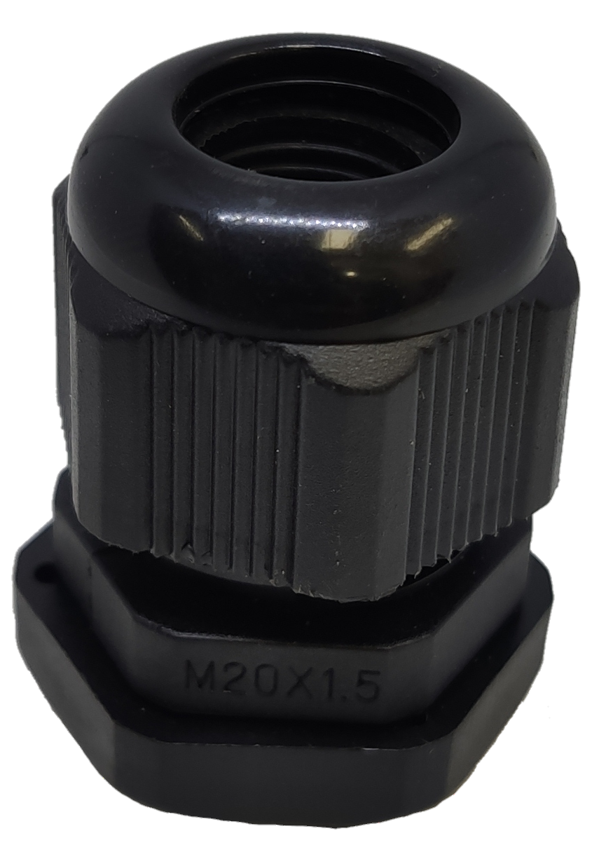 Grippes Cable Gland M20 Black (6-12mm)