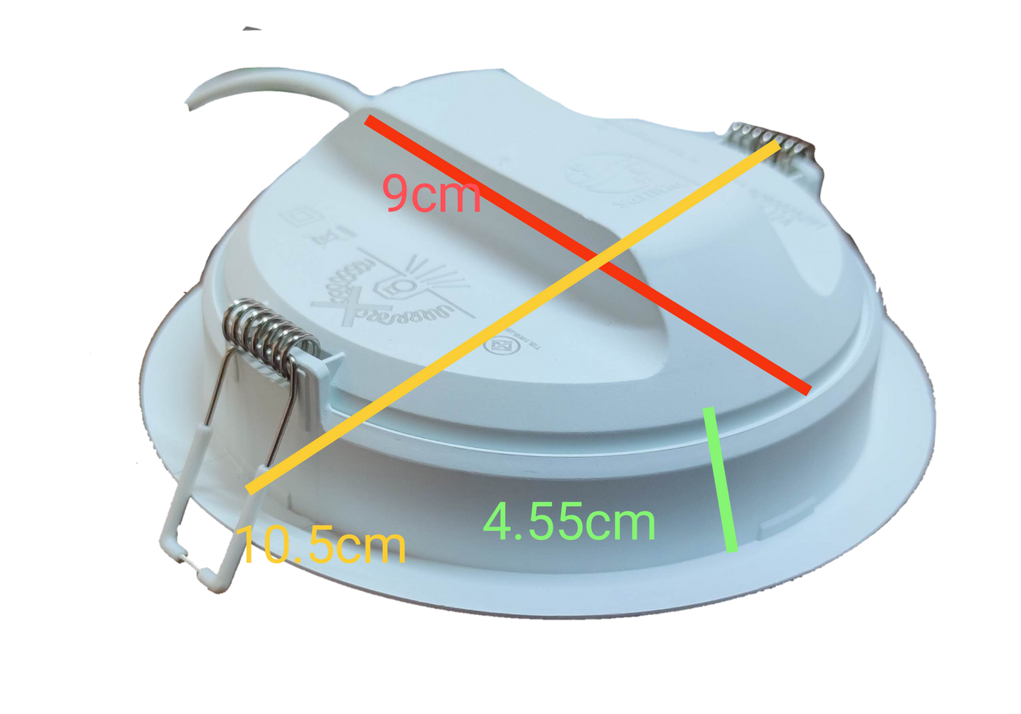 Philips LED Downlight 5W Warm White 220V (4") Downlight 59447 Meson