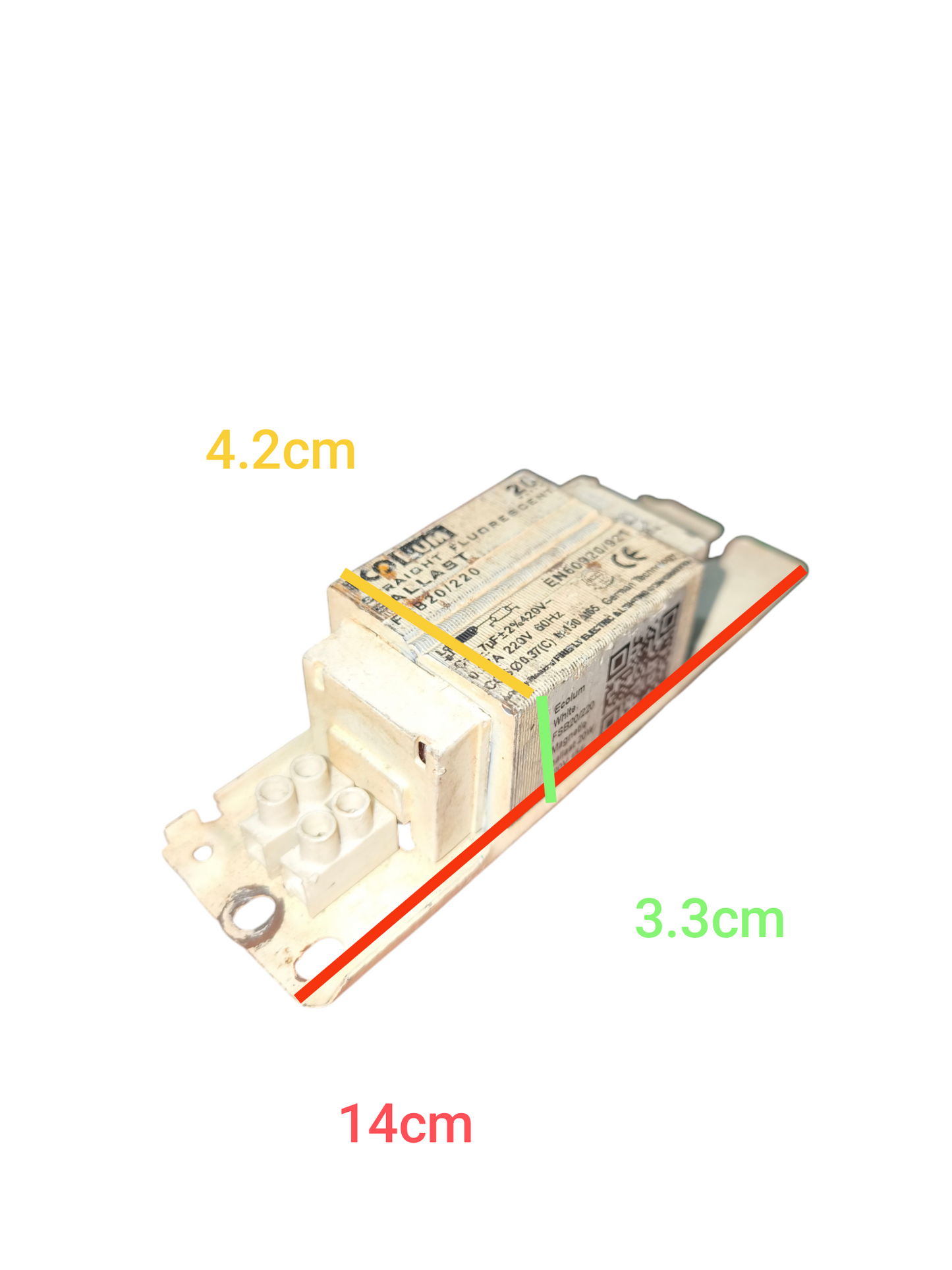 Ecolum Magnetic Ballast, 36W Magnetic Ballast, 1x40W, 1x36W 1 or 1x20W 1X18W Magnetic Ballast 220V Fluorescent Ballast