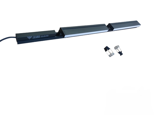 Magnetic Track Light 1 Meter 26mm with 2pcs 18W LED Foldable Flood 220V Warm White ( ILLUMIQ TERRA)