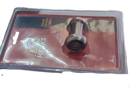 Door Viewer Wide 30 x 30 x 48 mm Satin Nickel, Peek Hole, Door Hole HD3001SN ( Herks) Peep Hole