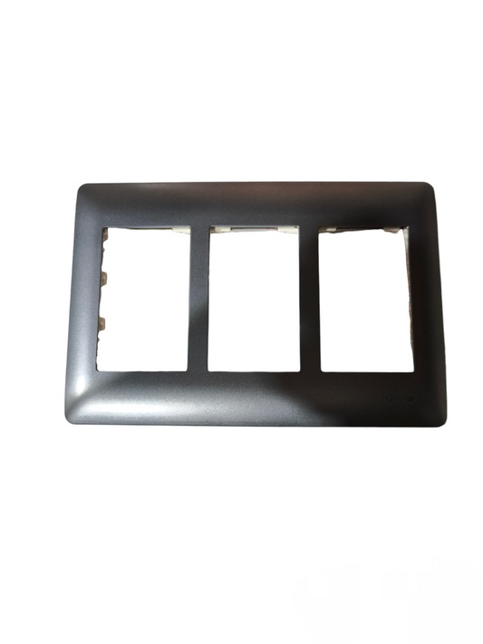 Omni 9 Gang Plate Cover Designer Series Graphite DWP-119G