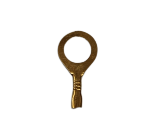 2mm wire ring terminals 9mm Hole Size made of durable metal for secure electrical connections