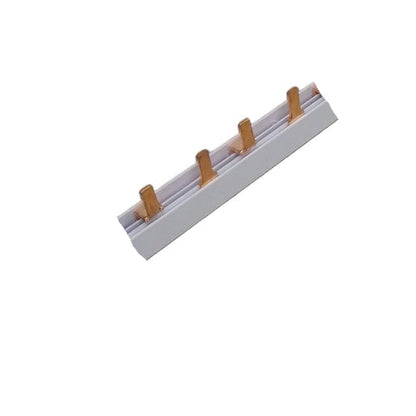 Himel 2P busbar for 2 pole MCB with multiple connection points for electrical installations