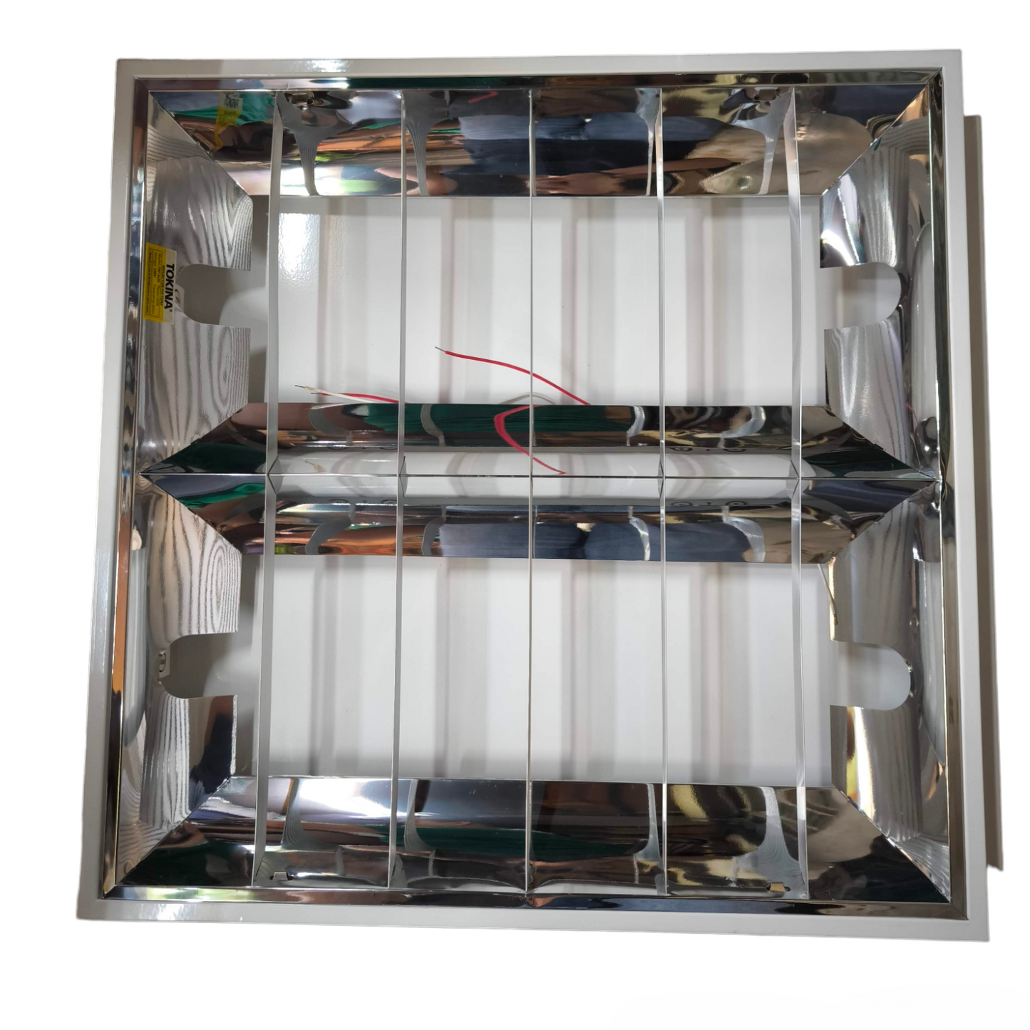 Tokina 2x20W recessed fixture with aluminum reflector for lighting installation and accessories