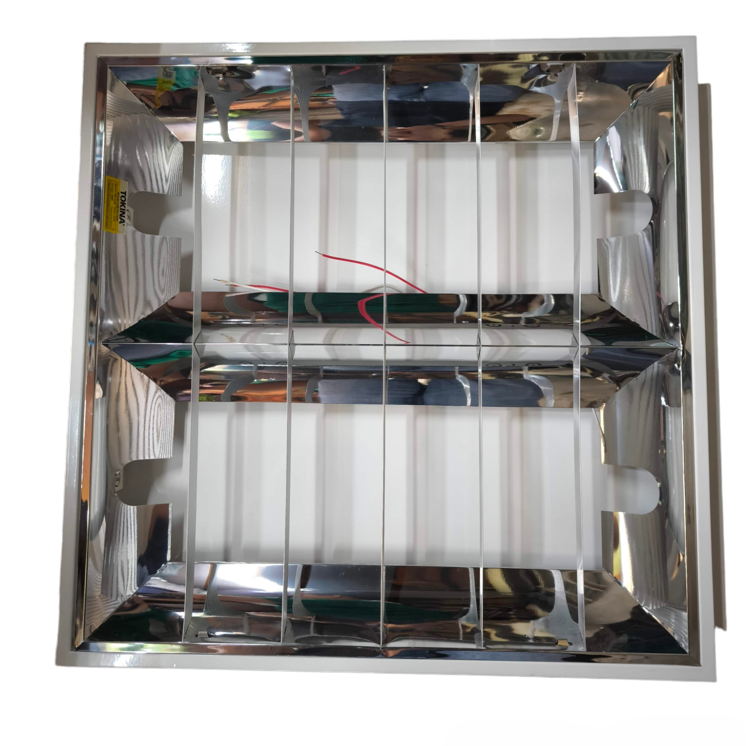 Tokina 2x20W recessed fixture with aluminum reflector for lighting installation and accessories