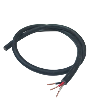 Phelps Dodge 3 core power cable 15 meters 3.5mm with black insulation and exposed copper wires