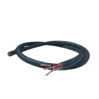 Phelps Dodge 3 core power cable 15 meters 3.5mm with black insulation and exposed copper 