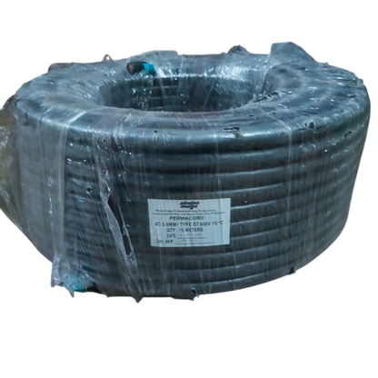 Phelps Dodge 3.5mm industrial power cable 25m 4 core wrapped in plastic packaging