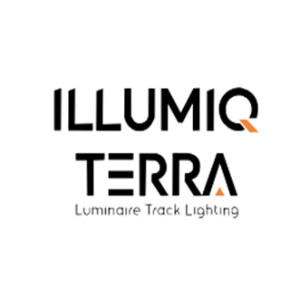 ILLUMIQ TERRA logo for lighting solutions with 300W LED track light power supply 48V