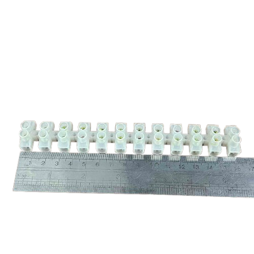 Grippes 30A 12 Pairs PVC Terminal Block (2PCS)