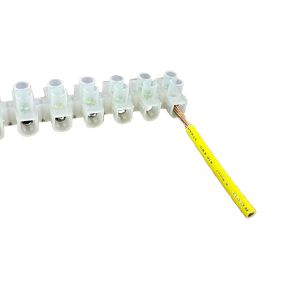 Grippes 30A 12 Pairs PVC Terminal Block (2PCS)