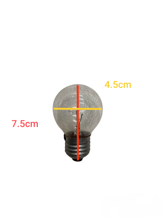 Chiyoda Lustre Bulb E27 220V, Round Bulb E27 220V