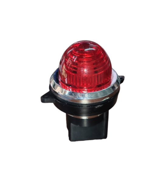 Auspicious 30mm pilot lamp 220V with red dome indicator light for work and safety signals