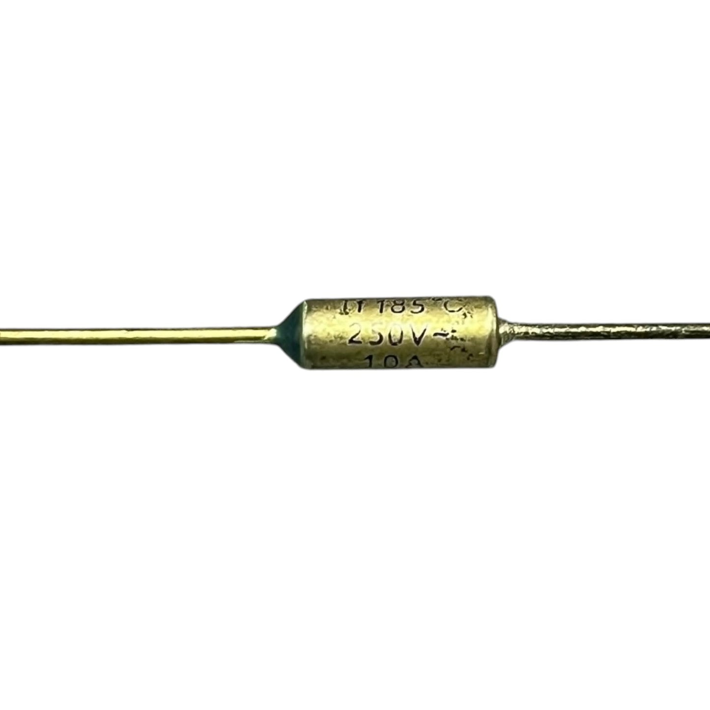 Thermal Fuse 185 Degrees Celsius 10A 250V Metal Type