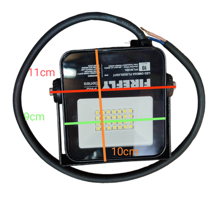 Firefly 10W LED Floodlight 220V Daylight 6500K FFL3010DL Omega Series Flood light