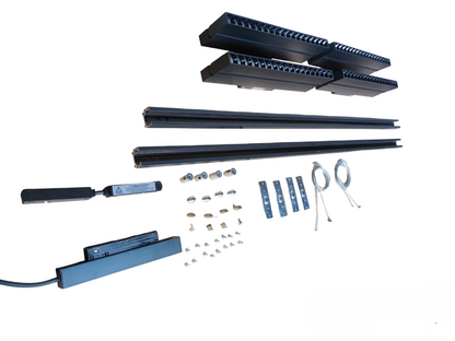 ILLUMIQ TERRA Magnetic Track Light 2 Meters 26mm with 4pcs 18W LED Foldable Grille Track Light 220V Warm White 3000K