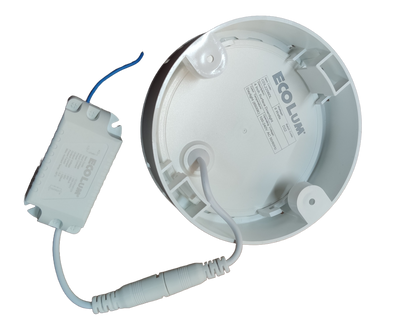 Ecolum 6W Daylight Surface Slim Downlight 4 inch 220V 6500K 4" LED Round Downlight