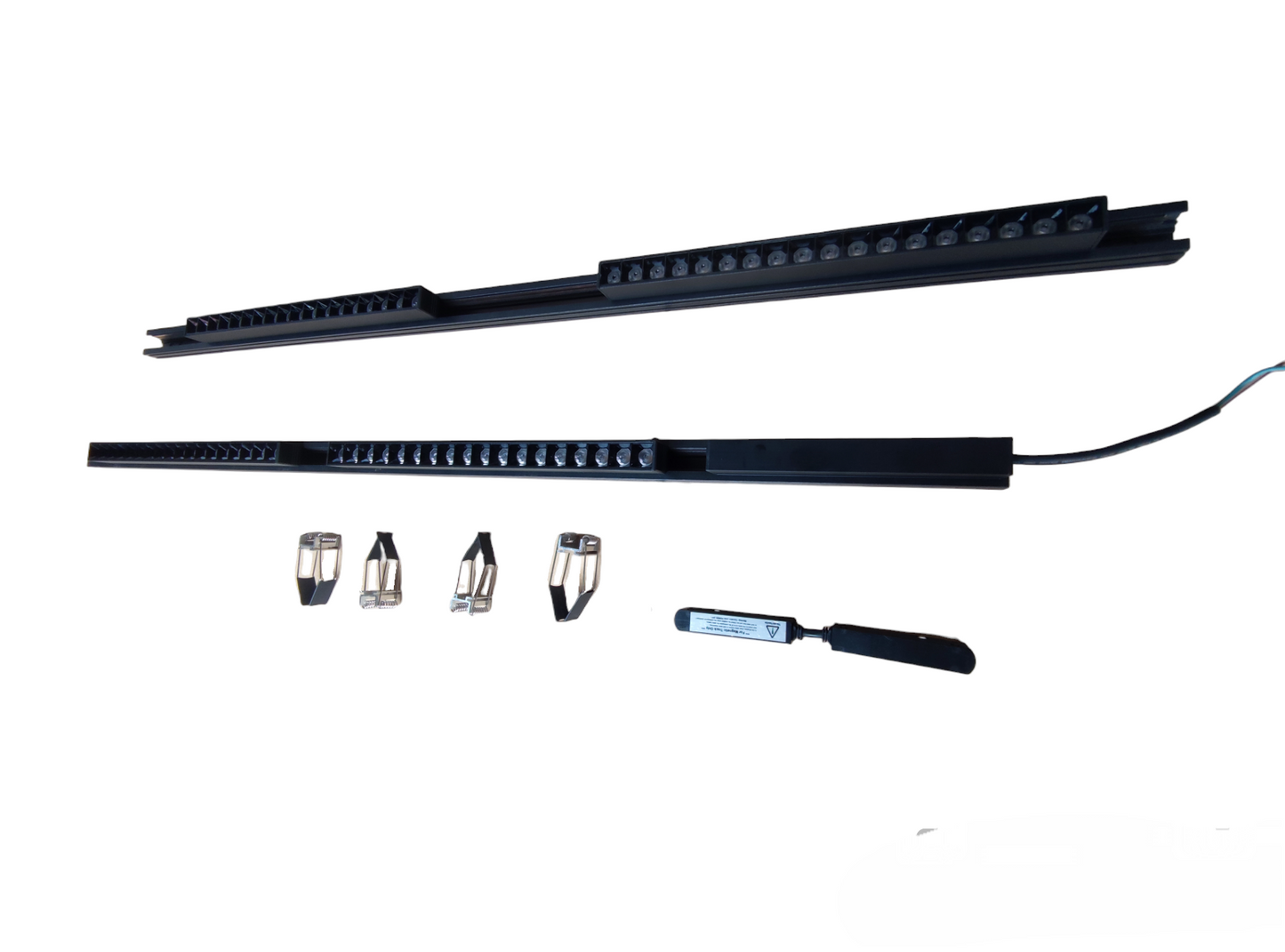 ILLUMIQ TERRA Magnetic Track Light 2 Meters 26mm with 4pcs 18W LED Foldable Grille Track Light 220V Warm White 3000K