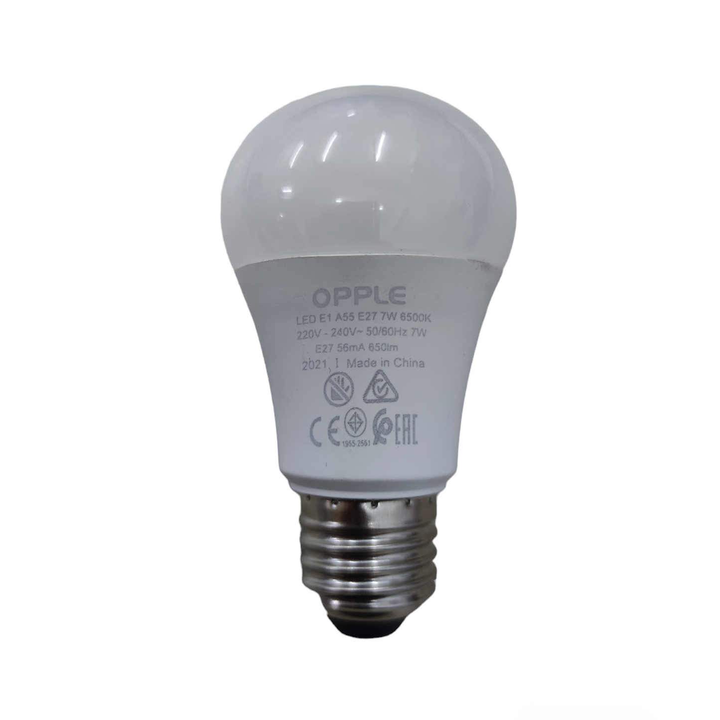 Opple 7W LED Bulb E27 220V 6500K Daylight