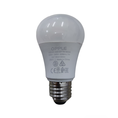Opple 7W LED Bulb E27 220V 6500K Daylight
