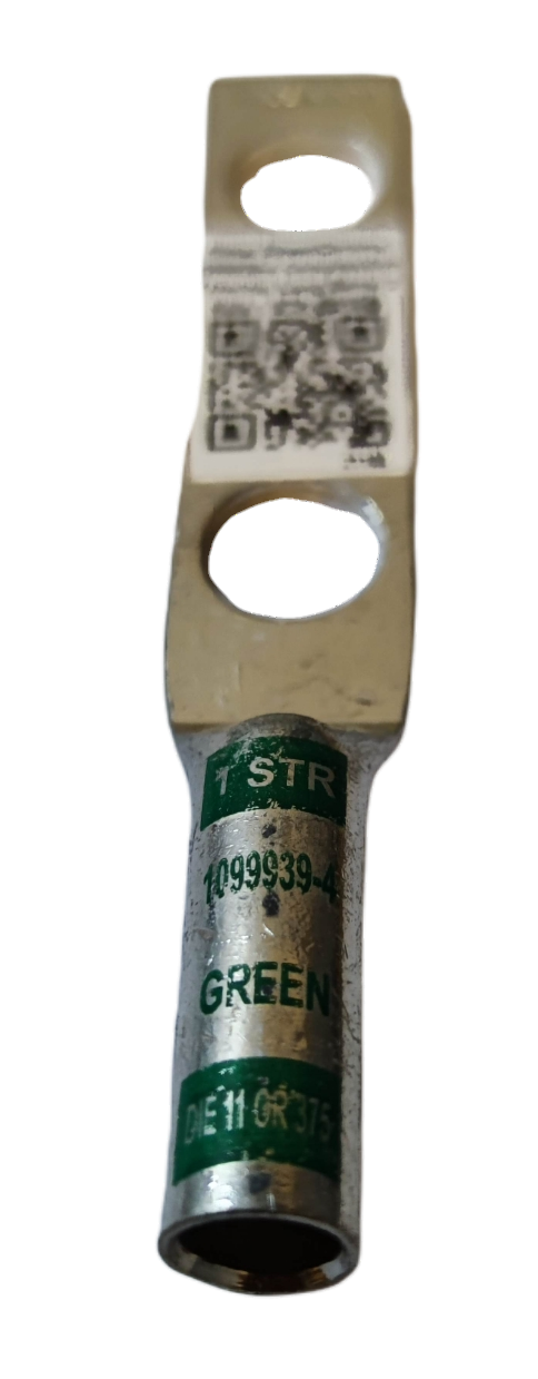 Utilux 38mm Wire Size 1099939-4 Terminal Lugs electrical circuitry part in silver metal