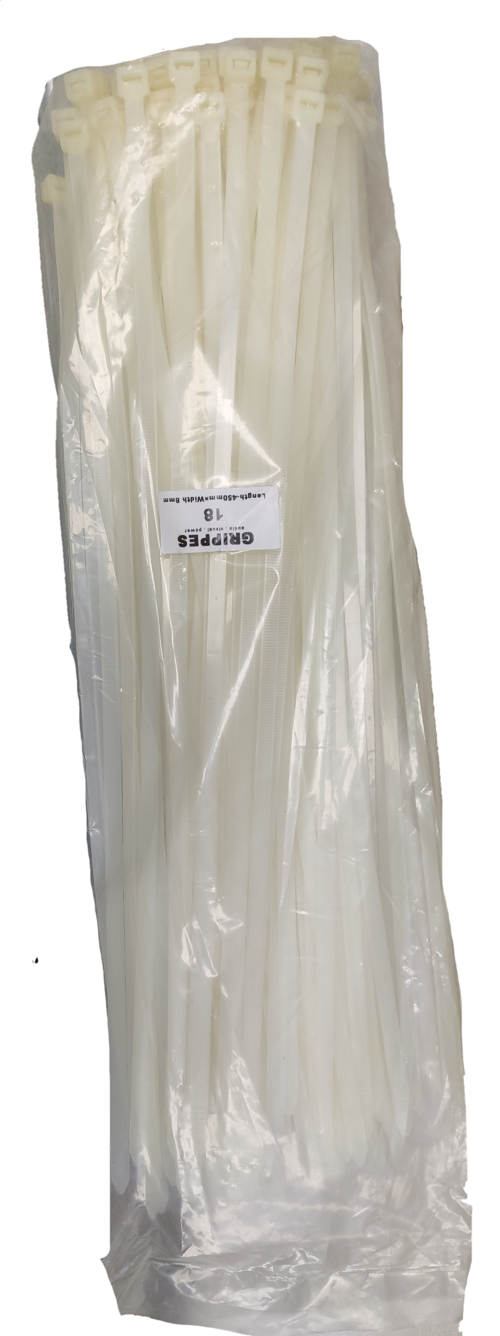 Grippes Cable Tie 18" (100pcs)