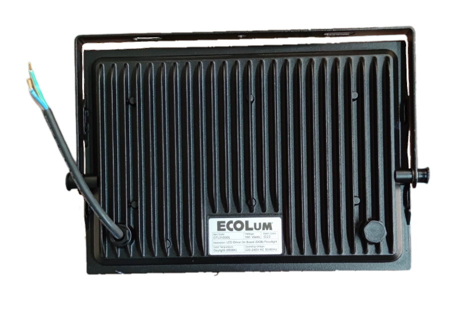 Ecolum 100W LED Flood Light 220V Daylight 6500K CFL3100DL