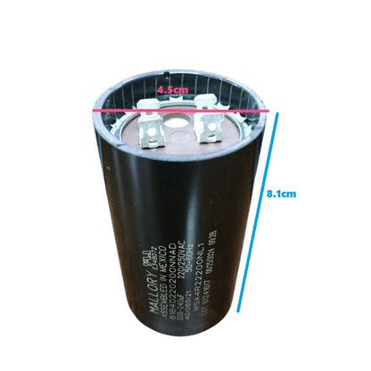 Mallory Motor Capacitor 200-240MFD 220-250V AC, Starting Capacitor 200-240uF