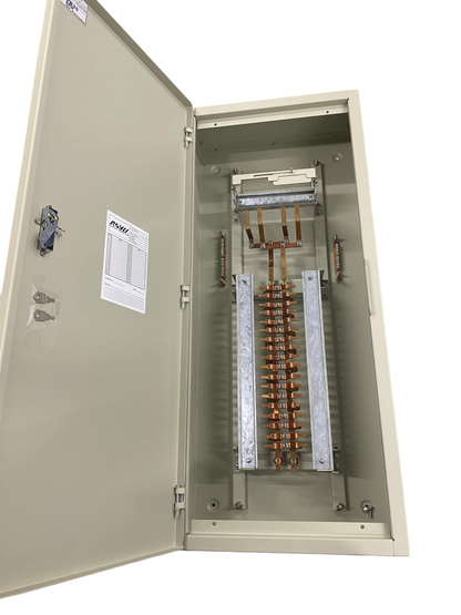 MTS Main 100A or 80A or 125A 2Pole Miniature Circuit Breaker with 18 Branches 2 Pole Miniature Circuit Breaker ( Himel) ( Breakers Included)