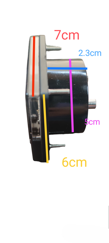 Denko 15V DC Panel Meter 60x70mm
