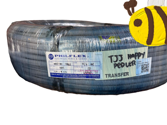 Phiflex Intercom Cable 6 pairs 0.65mm or AWG 22 Solid ( 12 Cables)