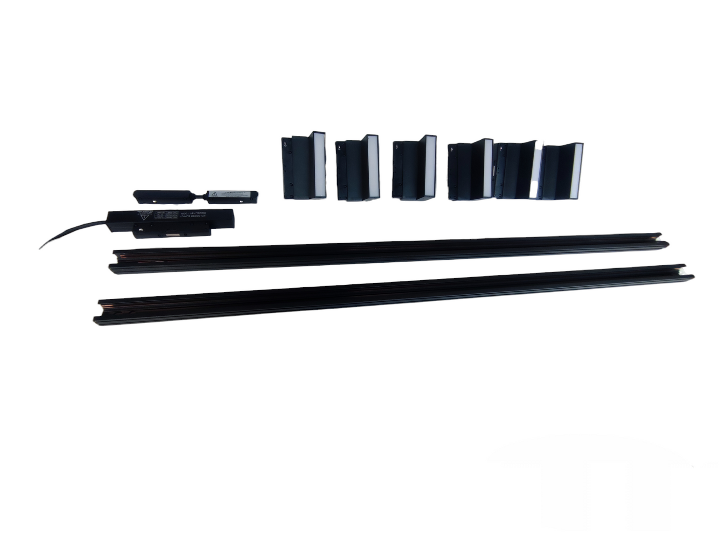 ILLUMIQ TERRA LED Magnetic Track Light 2 Meters 26mm with 6pcs LED Foldable Flood Track Light 220V Cool White 4000K Series 20