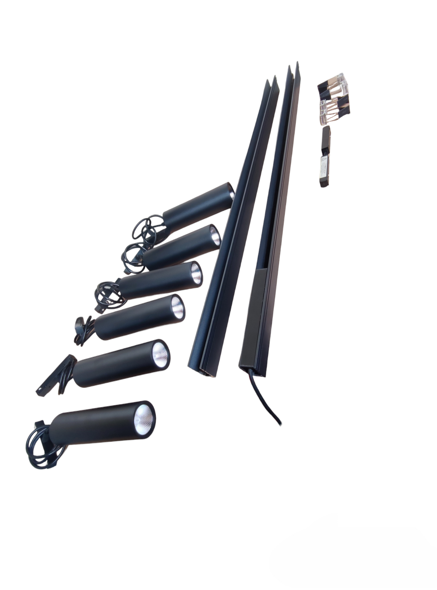 ILLUMIQ TERRA Magnetic Track Light 2 Meters 50mm with 6pcs 6W LED Pendant Track Light 220V Cool White 4000K