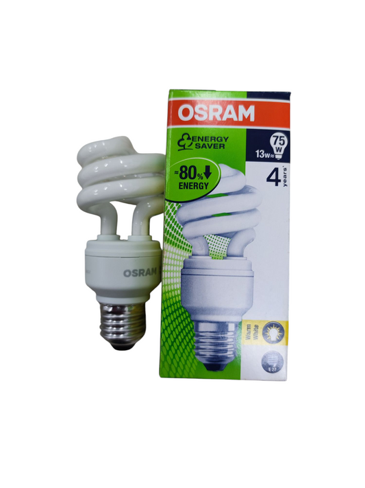 Osram 13W Warm White CFL E27 220V Spiral (Duluxstar Mini Twist)