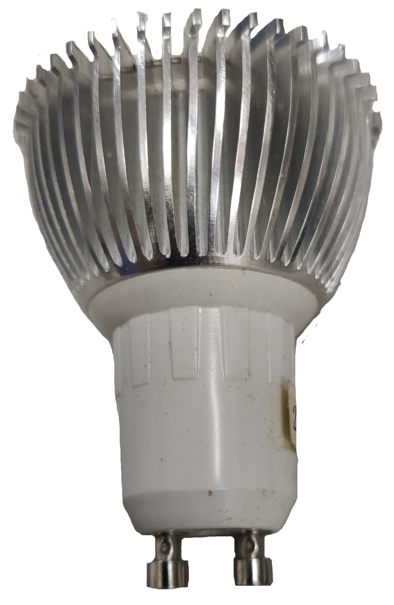 3W LED MR16 bulb GU10 base with aluminum heat sink for energy-efficient lighting