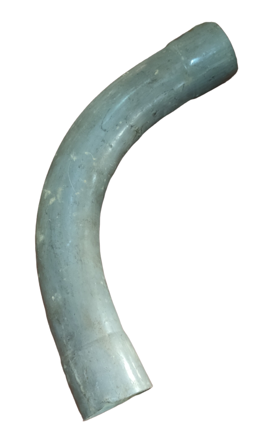 4 inch PVC elbow gray 5mm pipe fitting for plumbing and hose connections