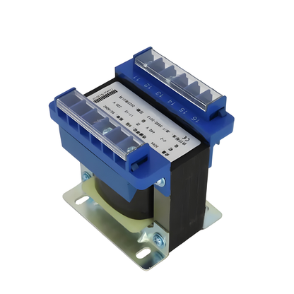 Wixim transformer with 4000VA control transformer input voltage and blue terminal covers