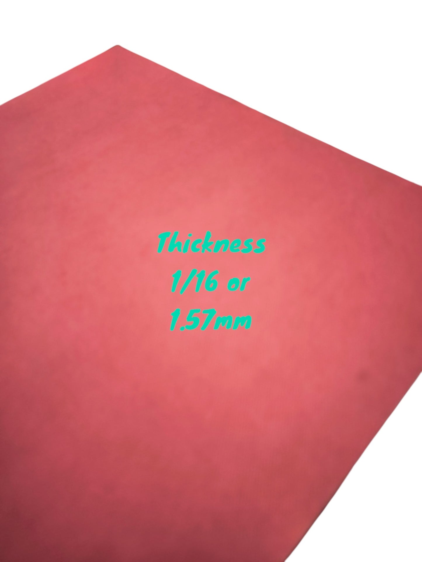 Red Fiber Thickness 1/16 30cm x 30cm