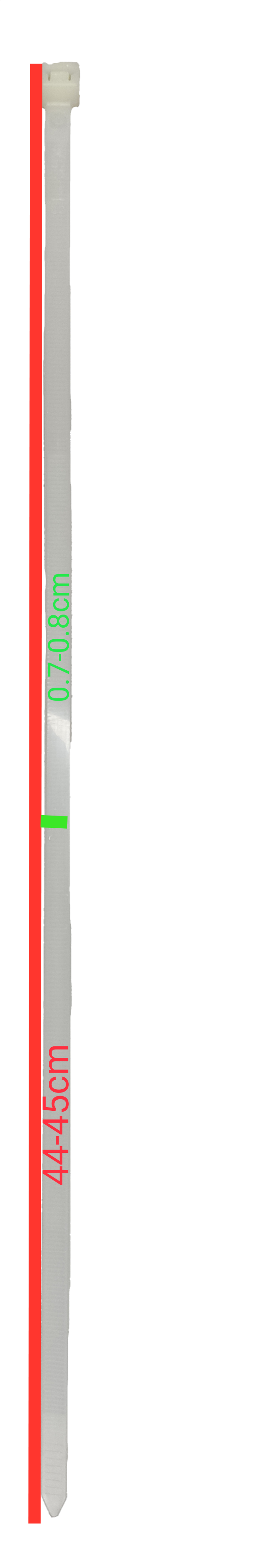Grippes Cable Tie 18" (100pcs)