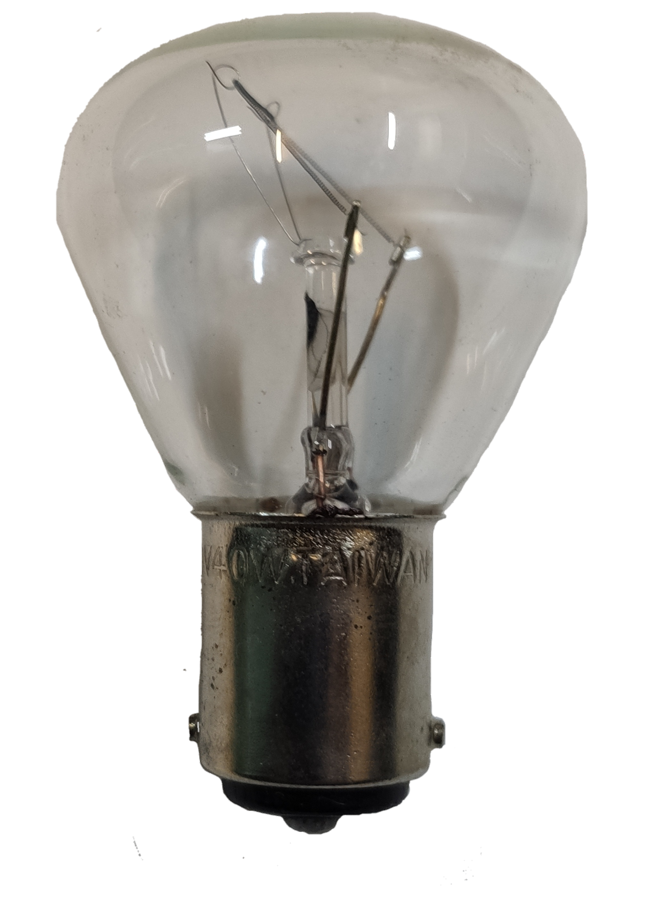 Electx Electrical Supply 40W B15 double contact bulb 220V incandescent light bulb clear glass