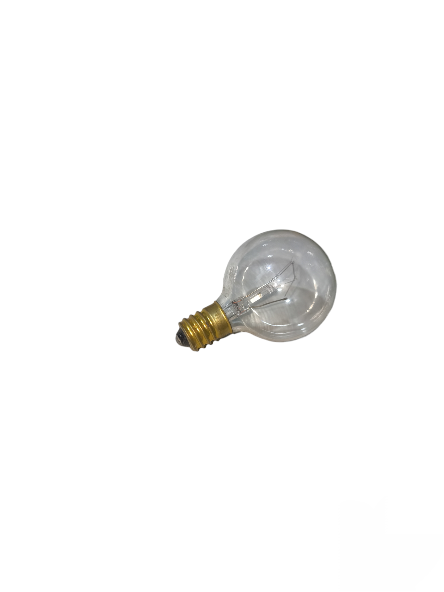 40W E14 incandescent bulb 220V with clear glass and brass base from China