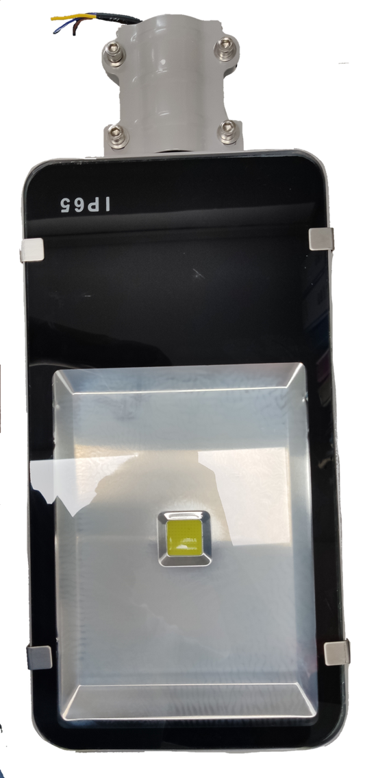 Electx Electrical Supply 40W LED street lamp daylight with sleek black and silver design for outdoor lighting