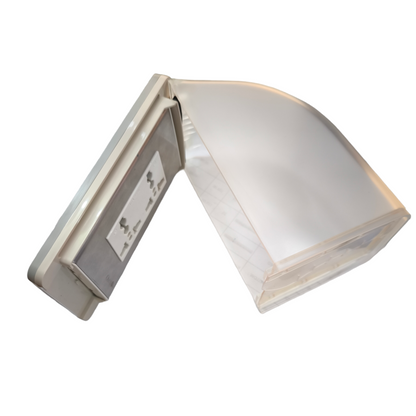 Omni Weatherproof Duplex Universal Outlet 16A 250V with Stainless Plate WPP-605+WWP-113S+WWU-402