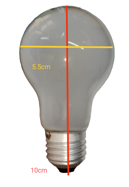 Firefly 100W Incandescent Bulb 220V E27 Frosted FINS100/F (3PCS)