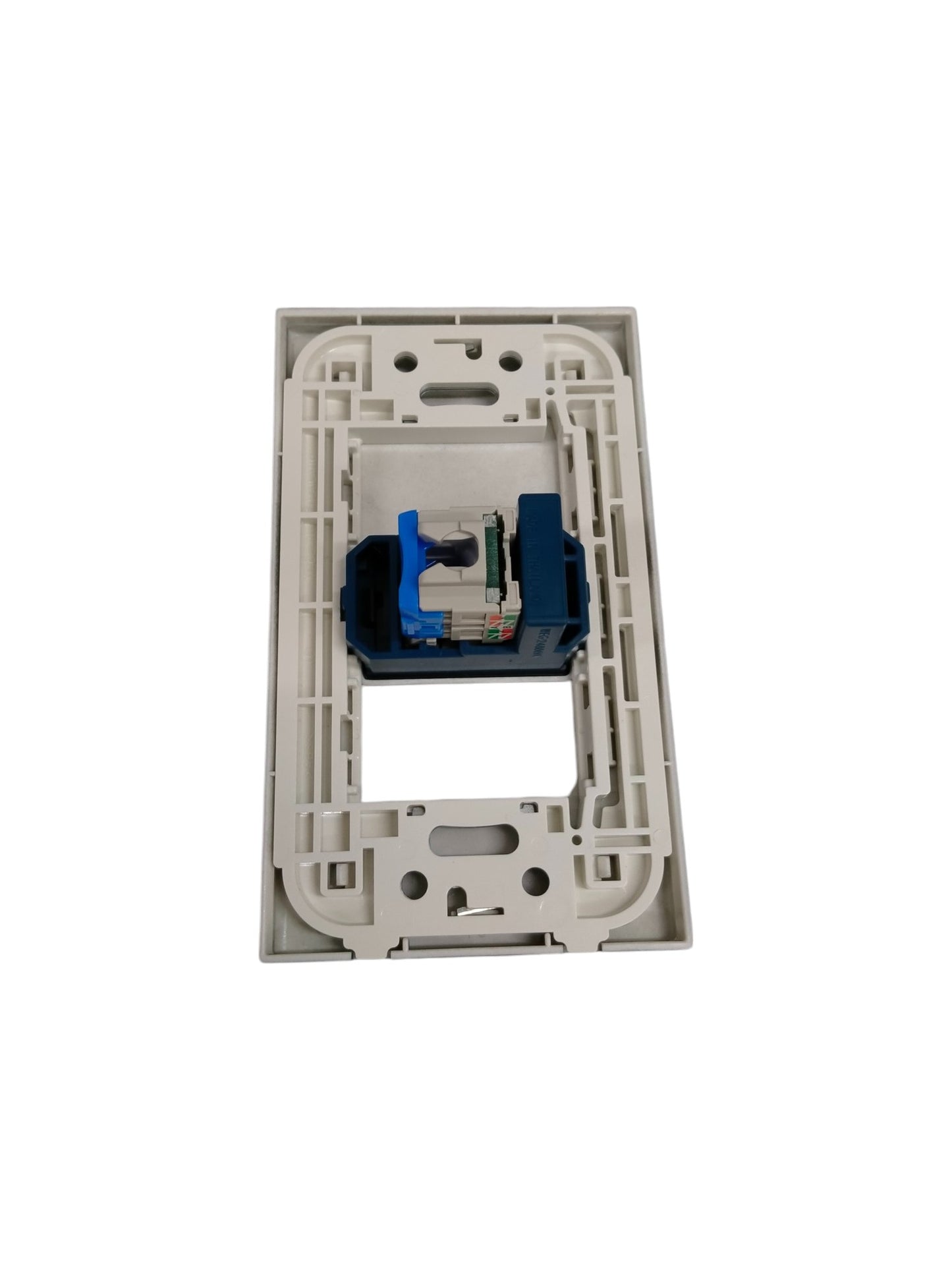 Panasonic 1 Gang CAT 6 Data Outlet, CAT6 Lan Outlet, RJ45 Outlet with Plate Cover Metallic Gray WEG6801MH-1/WEG24886H